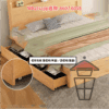 BD127 實木床架 (主材實木松木+多層板 直紋床板) Pine Wood Bed Frame Single or Double 可加配軟墊 - Image 6