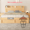 BD127 實木床架 (主材實木松木+多層板 直紋床板) Pine Wood Bed Frame Single or Double 可加配軟墊 - Image 8