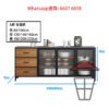 CB150 鄉村風Loft金屬高身置物櫃 生態免漆板無懼醛 客廳/飯廳/廚房/書房適用 - Image 8