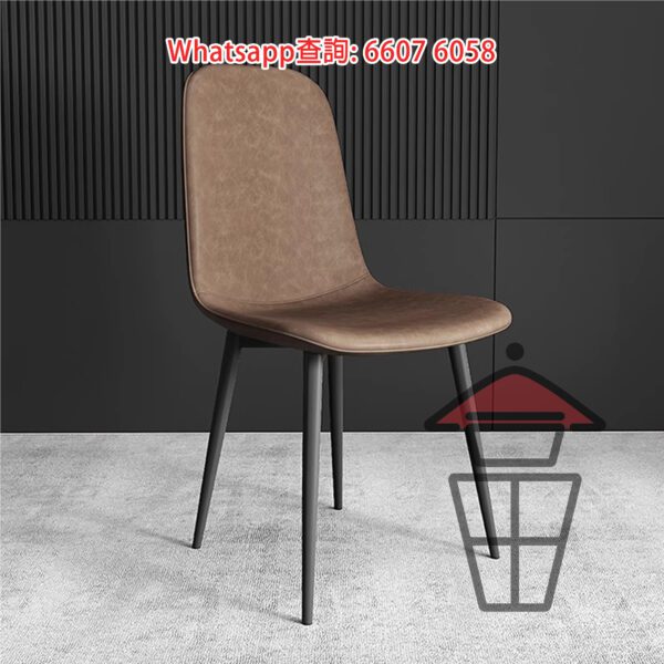 CH46 意式人造皮餐椅 (PU皮/瘋馬皮) Dinning Chair - Image 2