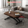 CT35-B 灰石紋岩板 摺疊升降茶几 高度自由升降 26-76cm Two-in-One: Coffee Table/Dining Table - Image 7