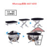 CT35-B 灰石紋岩板 摺疊升降茶几 高度自由升降 26-76cm Two-in-One: Coffee Table/Dining Table - Image 5