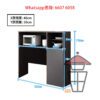 DT19 (灰橡木色) 三折多功能變型餐枱 3-Fold Transforming Dinning Table - Image 9