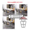 DT20 意大利天然岩板餐桌/飯枱 Sintered Stone Dinning Table 枱板厚27mm 五個尺寸可選 - Image 5