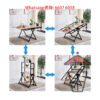 DT28 智能幻變伸縮桌 不同形相 五層展示架三秒變餐枱 Turning Rack to Dinning Table - Image 2