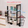 DT29 智能幻變伸縮桌 四層掛牆展示架三秒變餐枱 Turning Rack to Dinning Table - Image 5