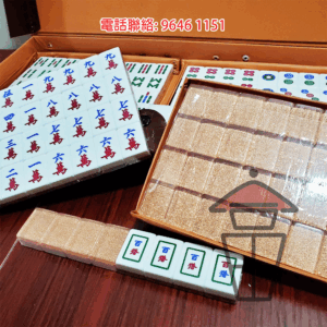 GM801 台灣牌 香檳水晶 Taiwan Mahjong Rose (#31mm) 144隻+百搭/空白 共152張 [一條龍: 麻將+枱+籌碼]