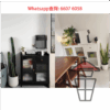 CB116 木系簡約古風 餐邊櫃 四門款 Classic Wood Cabinet E0實木生態板 長虹玻璃 - Image 9
