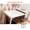 DK39-A 中古黑 全實木(橡膠木) 摺疉式書枱 Solid Wood Foldable Desk 瞬間變身書枱/餐桌 可追加桌椅配 - Image 11