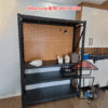 SR102 白色 座地 金屬洞洞板收納層架 Metal Perforated Board with shelves 不用鑽牆/毋需打孔 層板可調高低 - Image 17