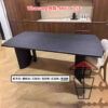 DT24 北歐原始風 紅橡木實木餐桌 Red Oak Solid Wood Dinning Table 板厚3cm 八字枱腳 圓角 - Image 9