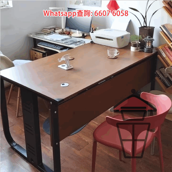 DK04 仿古木書枱 Long Wooden Desk/Conference Table - Image 12