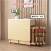 DT19 (灰橡木色) 三折多功能變型餐枱 3-Fold Transforming Dinning Table - Image 17