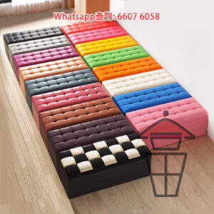 CB08 人造皮 長方形換鞋櫈/無挨𩩍櫈 PU Leather Stool/Footstool 內附儲物空間 玄關/床尾/梳化旁合用