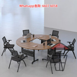 DK13 摺疊活動多用途組合長枱 [圓桌會議/橢圓款] Multi-Purpose Foldable Long/Round Table