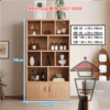 CB44-C 加厚板材 木系餐邊櫃/書櫃 Modern Wooden Cabinet/Sideboard 板厚15mm 最底層掩門櫃 - Image 7