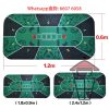 GM002 德州撲克桌墊 Blue Texas Poker Mat 藍色 橡膠仿絨面 - Image 4