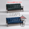 SF43 人造油蠟皮梳化 Waxy PU Leather Sofa 復古拉鈕面 實木卯榫支架 - Image 8