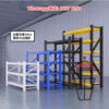 SR103 工業風 座地式金屬組合層架 Metal Rack 總高200cm 不用鑽牆/毋需打孔 可加副架 - Image 2