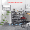 SR62 楠竹製品 多層可移動鞋架 Bamboo Shoes Rack with wheels - Image 7