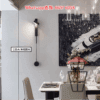 AP559 掛牆壁燈 Wall Lamp 長度/角度/燈光可調 金屬燈座 三色無極調光 (駁線款/插頭款)
