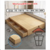 BD121-A 木架床 附儲物箱+櫃桶 Wooden Bed Frame with Drawers & Storing Capacity - Image 2