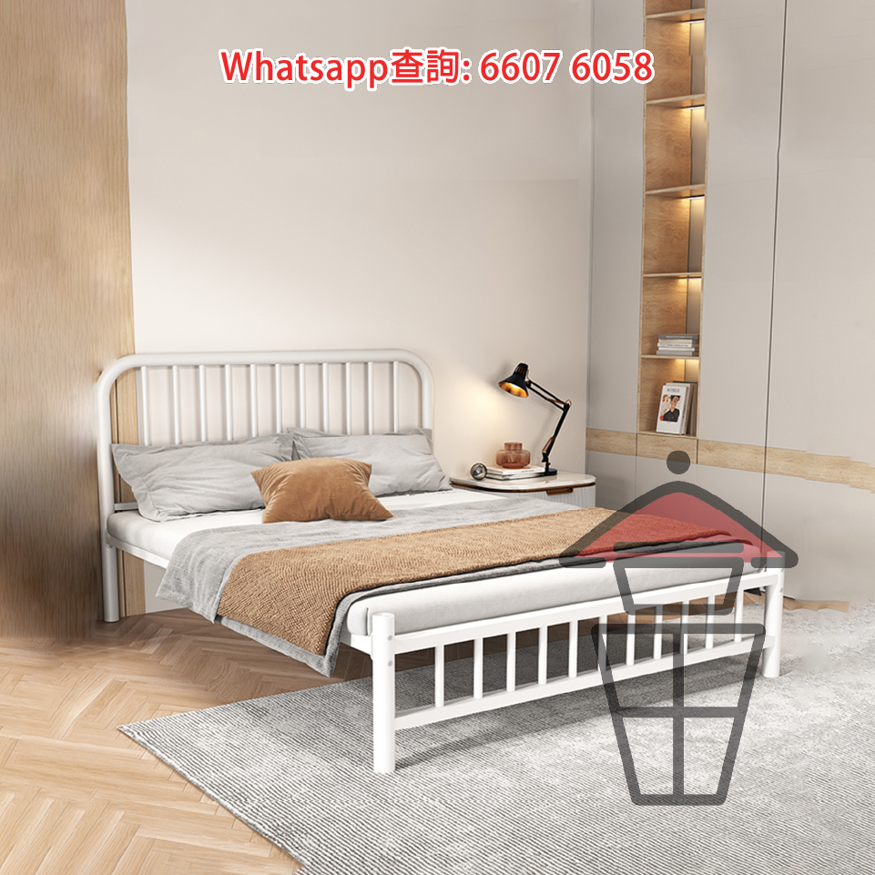 BD46 加粗金屬 單層床架 Metal Frame Bed - Image 3