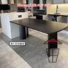 DT24 北歐原始風 紅橡木實木餐桌 Red Oak Solid Wood Dinning Table 板厚3cm 八字枱腳 圓角 - Image 2