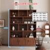 CB44-C 加厚板材 木系餐邊櫃/書櫃 Modern Wooden Cabinet/Sideboard 板厚15mm 最底層掩門櫃 - Image 5