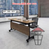 DK12 (原木色) 摺疊活動多用途組合長枱 Multi-Purpose Foldable Long Table 展覽會議專用 - Image 4