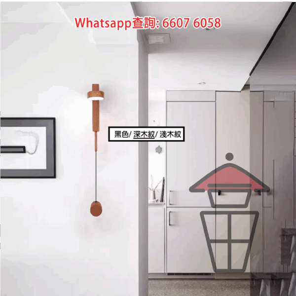 AP559 掛牆壁燈 Wall Lamp 長度/角度/燈光可調 金屬燈座 三色無極調光 (駁線款/插頭款) - Image 4