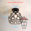 AP574 金屬框 牛眼水晶吸頂燈(LED) 12W Cow-eye Pattern Crystal Ceiling Light 三色光 - Image 5