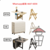 DT19 (灰橡木色) 三折多功能變型餐枱 3-Fold Transforming Dinning Table - Image 10
