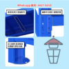SR103 工業風 座地式金屬組合層架 Metal Rack 總高200cm 不用鑽牆/毋需打孔 可加副架 - Image 7