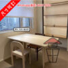 DT24 北歐原始風 紅橡木實木餐桌 Red Oak Solid Wood Dinning Table 板厚3cm 八字枱腳 圓角