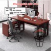 DK04A 仿古木書枱 Long Wooden Desk/Conference Table - Image 5
