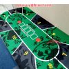 GM002 德州撲克桌墊 Blue Texas Poker Mat 藍色 橡膠仿絨面 - Image 5