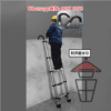 HH047 不鏽鋼伸縮梯/工程梯 便攜多功能 Stainless Steel Straight Ladder 最高16步 (高6.2m) - Image 5
