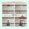 CH65 升降酒吧靠背高餐椅/Bar櫈 Tall Bar Chair 旋轉360度 可升降86-106cm - Image 4