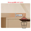 DK100 米白 伸縮書枱梳妝枱 Extendable Desk+Drawers 附櫃桶 可伸縮 做到貼身效果 枱板厚25mm - Image 9