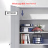 CB233-F 冷軋鋼 鐵皮文件櫃 (F款 雙鋼門) Metal File Cabinet 掩門帶鎖 層板高度可調 整裝發貨 - Image 11
