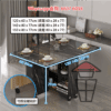 DT03 (全黑石紋) 小型三折多功能餐枱/蝴蝶桌 Foldable Dinning Table/Butterfly Table - Image 5
