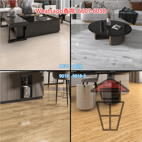 WK68 [14種木紋任選] LVT木紋膠地板 Glued LVT Flooring DIY自黏塑膠地板 - Image 7