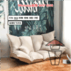 SF19 布藝梳化 灰色 情侶榻榻米 可坐可卧可睡可躺平 Fabric Tatami Sofa Bed 5段角度調校 送抱枕 可拆洗 - Image 6