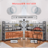 SR62 楠竹製品 多層可移動鞋架 Bamboo Shoes Rack with wheels - Image 3