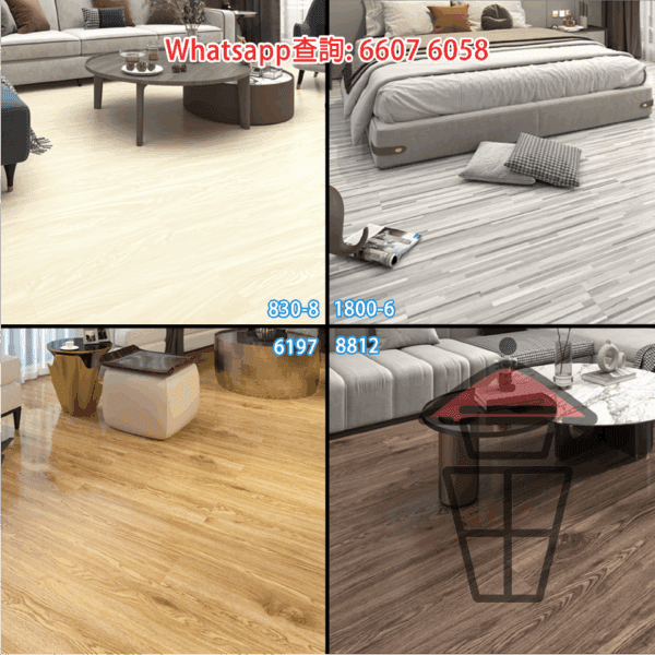 WK67 [14種木紋任選] LVT木紋膠地板 Glued LVT Flooring DIY自黏塑膠地板 - Image 8