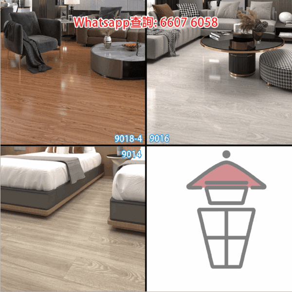 WK68 [14種木紋任選] LVT木紋膠地板 Glued LVT Flooring DIY自黏塑膠地板 - Image 8