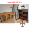 CB116 木系簡約古風 餐邊櫃 四門款 Classic Wood Cabinet E0實木生態板 長虹玻璃 - Image 11