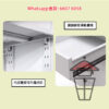 CB233-F 冷軋鋼 鐵皮文件櫃 (F款 雙鋼門) Metal File Cabinet 掩門帶鎖 層板高度可調 整裝發貨 - Image 5