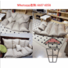 SF19 布藝梳化 灰色 情侶榻榻米 可坐可卧可睡可躺平 Fabric Tatami Sofa Bed 5段角度調校 送抱枕 可拆洗 - Image 10